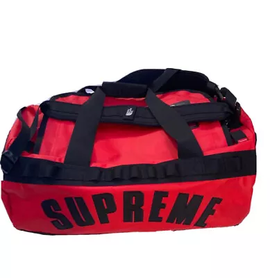 £200 • Buy Supreme X North Face Arc Logo Small Base Camp Duffle Bag/ Backpack AUTHENTIC