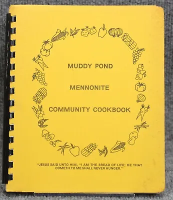 Muddy Pond Mennonite Community Cookbook Monterey TN Habegger Sisters Recipes • $19.95