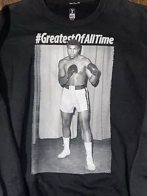 Muhammad Ali #GreatestOfAllTime Greatest Of All Time XL Black Sweatshirt Sweater • $50