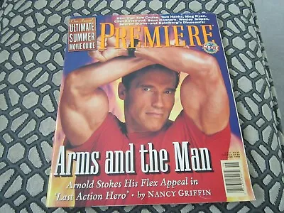 £5 • Buy Premiere Magazine, June 1993 , Arnold Schwarzenegger Cover