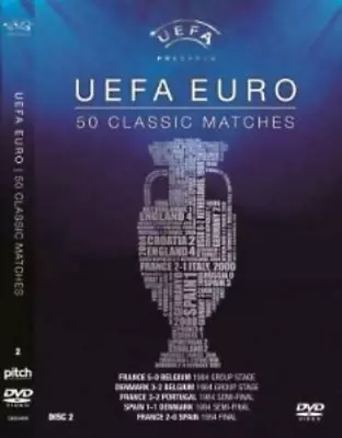 UEFA Euro 50 Classic Matches Vol. 2 Matches 6-10 DVD N/A (2012) Amazing Value • £2.47