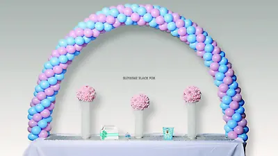 $15.99 • Buy Table Balloon Arch Kit Column Stand Base Frame Set Birthday Wedding Party Decor