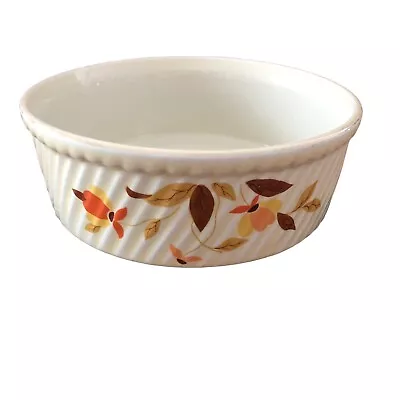 Hall's Superior Kitchenware Vintage Mary Dunbar Jewel 8  Casserole Dish Bowl  • $20