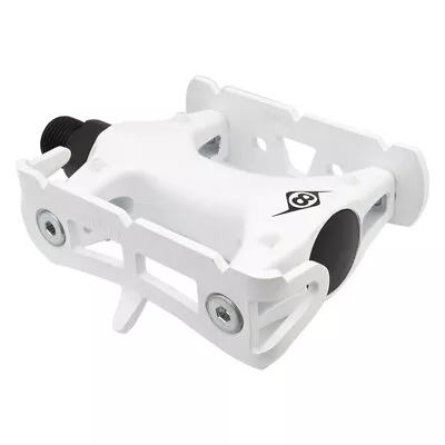 Bicycle Pedals Origin 8 Track Lite 9/16 PC White • $33.99