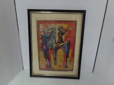 1956 MARINO MARINI Italian Artist Original Print Framed From Privet Collection • $285