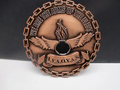 US Navy Medal Of Honor CPO John Finn Ordnance IYAOYAS Challenge Coin • $155