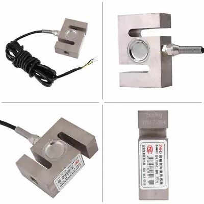 S Type Alloy Steel Beam Load Cell Scale Sensor Weighting Sensor 50-2000kg Cable • $46.99