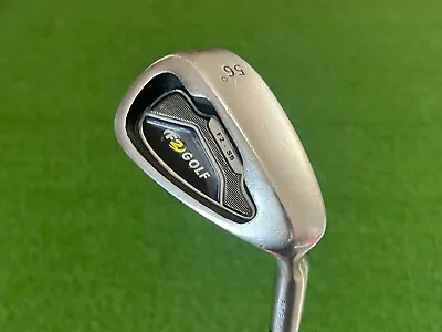 F2 GOLF Face Forward F2-SS 56* SAND WEDGE Right Handed Steel Wedge Flex Used SW • $39.99