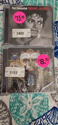 2  NEW MICHAEL JACKSON  CD'S Dangerous And The Essential • $19.99