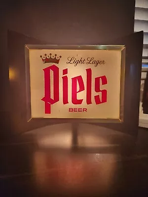 Vintage Late 50's Early 60's Piels Lighted Beer Sign • $110