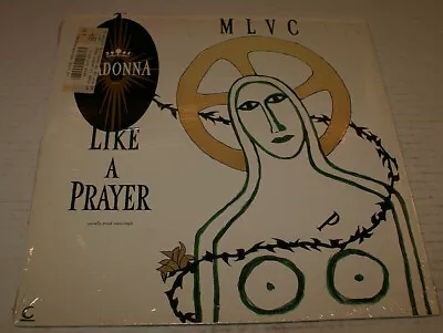 Madonna - Like A Prayer  12  Single Single In Shrink Lp Sire 21170 Nm-/Vg++ Oop • $18