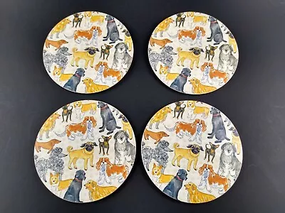 Cork Coasters Dogs Design Poodle Pug Chihuahua Dachshund Unused Set Of 4  • $7.20