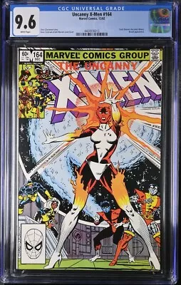 Uncanny X-Men #164 - CGC 9.6 - Key Issue Marvel Comics 1982 • $31