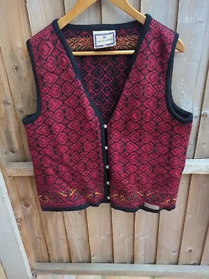 Dale Of Norway Womens Vest Wool Casual Dale Size XL • £29.99