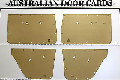 Door Cards Fits Holden EH EJ Sedan Wagon Quality Masonite X4 • $149