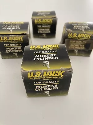 U.S. Lock Mortise Cylinders Lot Of 4 New Old Stock • $65.99