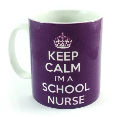 £8.99 • Buy Keep Calm I'm A School Nurse Gift Mug Cup Carry On Present Health Visitor Nhs 