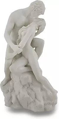 White Marble Finish The Lovers Statue Nude Sculpture • $114.58