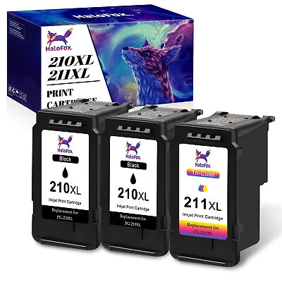 Ink Cartridge Replacement For Canon PG-210XL CL-211XL PIXMA MP280 480 490 Lot  • $16.99