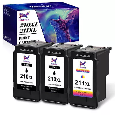 Ink Compatible For Canon PG-210XL CL-211XL PIXMA MP280 MP480 MP490 MP495 Lot • $17.95