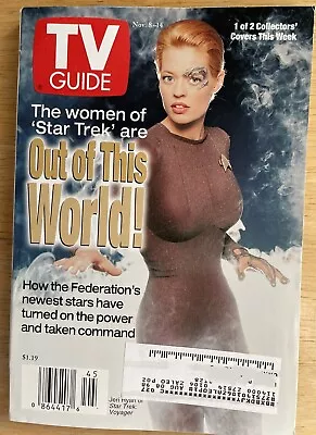 TV Guide: November 1997 :: The Women Of Star Trek :: Diagnosis Murder : And More • $4.99