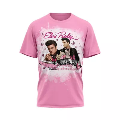 Falling In Love With You Elvis Presley T-Shirt  US Size S-5XL Christmas Gift • $37.57