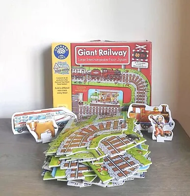 £49.95 • Buy Orchard Toys Giant Railway Floor Jigsaw Complete