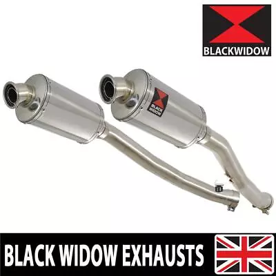 ZZR 1400 ZX14 Ninja 2008-2011 4-2 Exhaust Silencers End Cans 230SS • £269.99