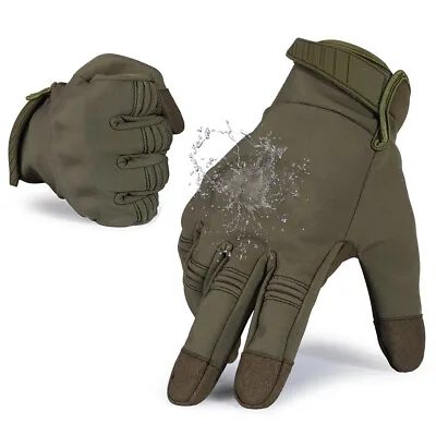 Tactical Gloves Touch Screen Full Finger Gloves Military Combat Airsoft Hunting • $11.99