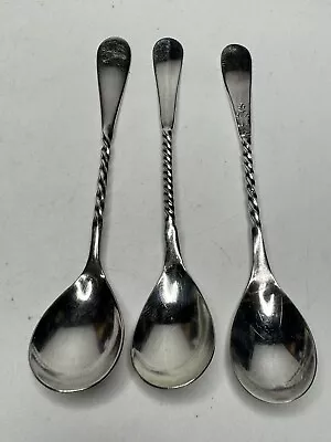 N.F. Silver Co. 1877 Collectable Spoon Niagra Falls Floral Vintage Lot 3 • $12.95