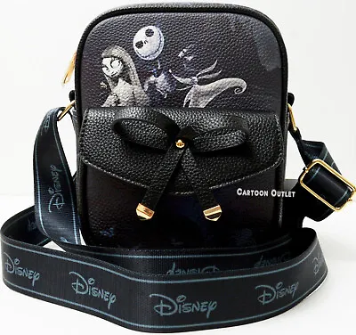 £58.64 • Buy Disney Jack Skellington Sally Crossbody Small Purse 8.5  Side Bag Gift New