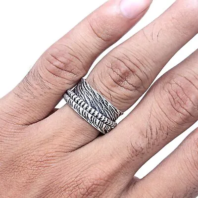 Silver Spinner Ring For Women Four Spinner Ring Fidget Silver Jewelry Ring 10  • $2.60