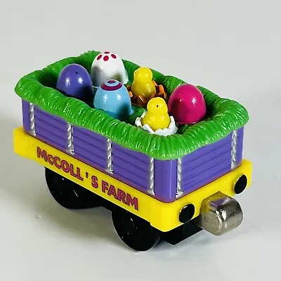 Happy Easter Egg Car Thomas The Train Diecast Metal Rare McColls Farm Take Play • $16.95