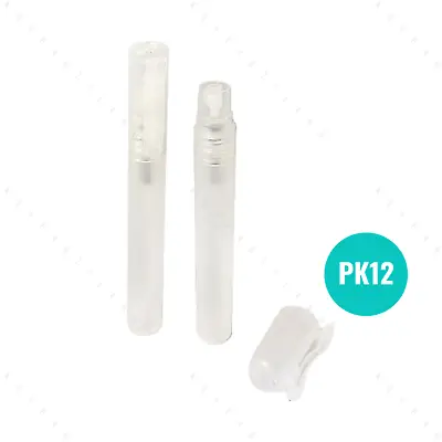 $18.95 • Buy 12/24 X Slime Clear Plastic Mist Spray 10ml Clip Tube Test Bottle Craft Minister