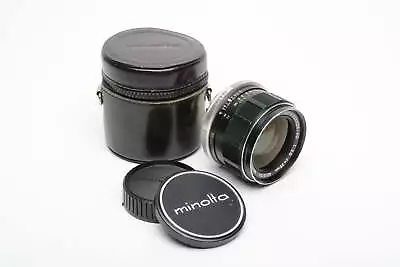 Minolta W.Rokkor-HG 35mm F2.8 MC Manual Focus Lens Case Caps Nice • $74.35