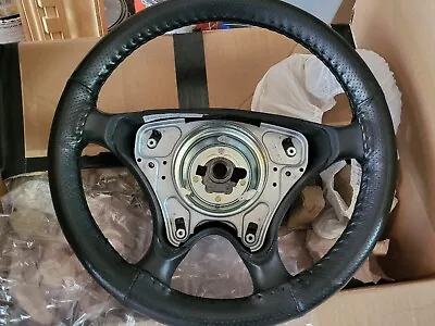 Original Mercedes 2002 R129 SL 500 BLACK  Steering Wheel Excellent!!! • $27.77