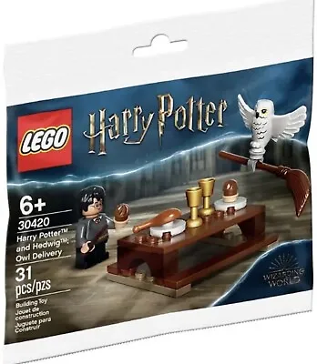 LEGO Harry Potter & Hedwig: Owl Delivery Polybag 30420 Sealed Complete Set [New] • $6