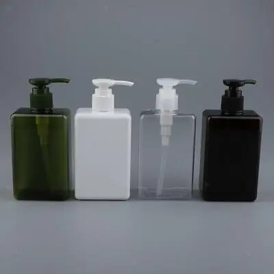 Large Pump Bottle Dispenser. Empty Refillable Hand Wash Shampoo Lotion • £4.63