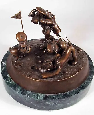 Chilmark Disney:  Foursome Follies  Bronze Sculpture Mickey Mouse • $450