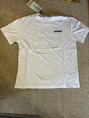 Burberry Genuine Logo Print  T Shirt Large. • $250