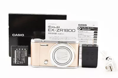 CASIO EXILIM EX-ZR1800  Digital Camera Gold　From Japan [Exc+++] #2108365A • $233