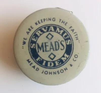Old Medical Advertising Celluloid Sewing Tape Measure - Mead Johnson Co - Pablum • $16