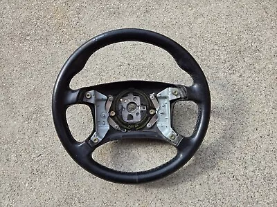 1995-1998 BMW E36 M3 4-Spoke Steering Wheel M3 - M Stitching Genuine OEM • $89