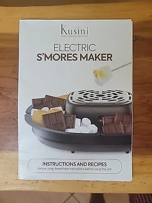 Kusini Smores Maker Indoor Flameless Electric Marshmallow Roaster (New Open Box) • $30