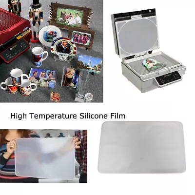 High Temperature Silicone Filmfor 3D Sublimation Press Machine Replacement 1 Pc • $11.04