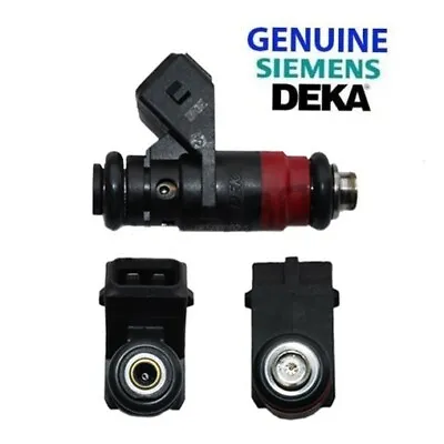 GENUINE Siemens Deka 80lb Compact Fuel Injectors EV1 FI114700 (8 Injectors) • $374.98