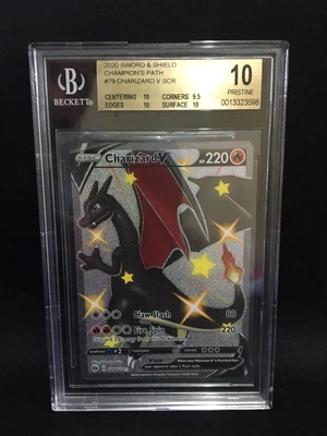 $450 • Buy Pokemon TCG Champion’s Path Charizard V 079/073 BGS Pristine 10