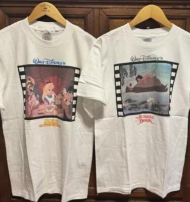 Vintage Disney Shirt Bundle Alice In Wonderland & The Jungle Book Adult Size L • $299