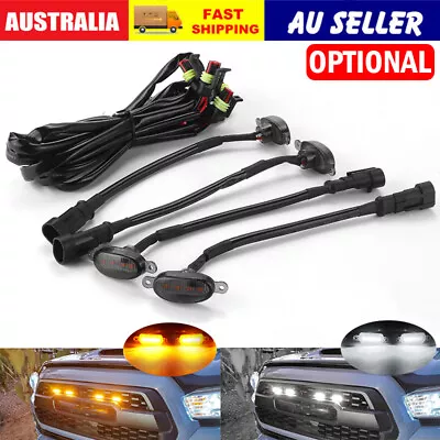 4X Front Grille LED DRL White/Amber Running Light For Ford Ranger Raptor Style • $20.71