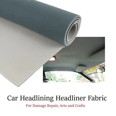 Headliner Fabric Car Roof Liner Sagging Upholstery Foam Backed Replace 48 X60  • $29.44